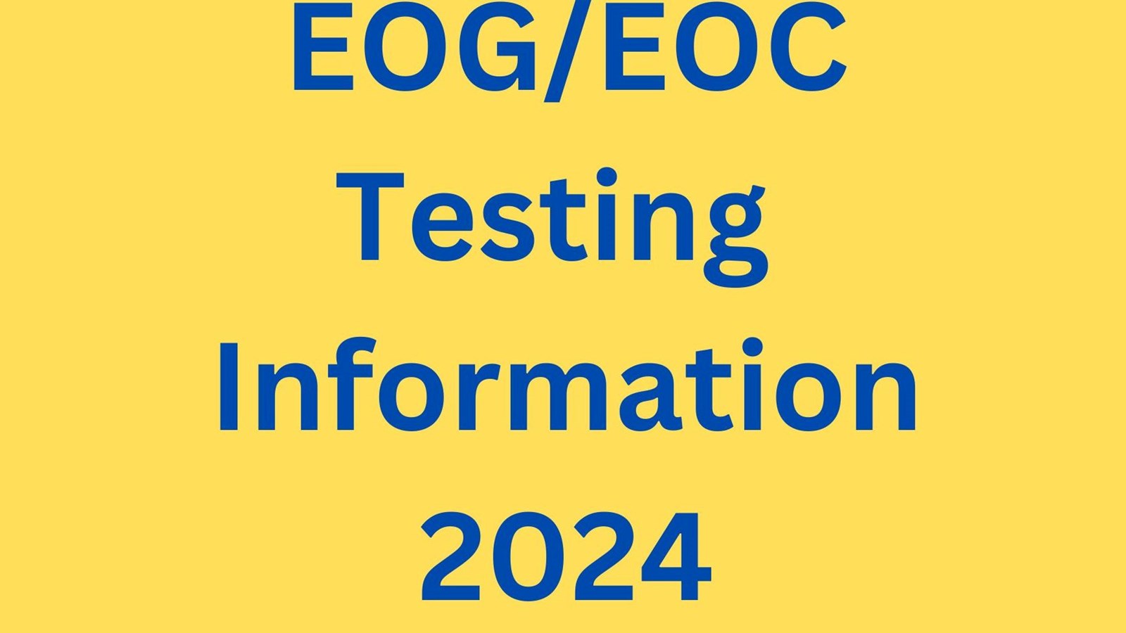 EOG/EOC